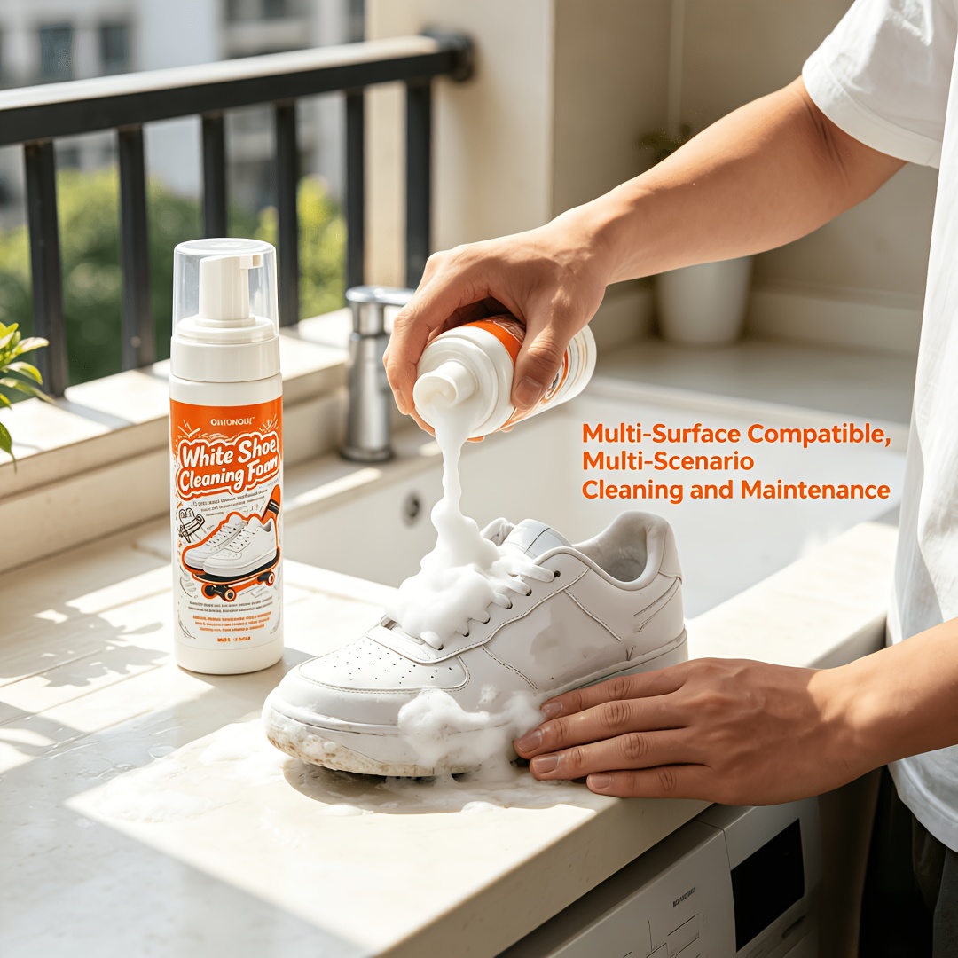 The Sneaker Care - Przenośna pianka do czyszczenia białych butów