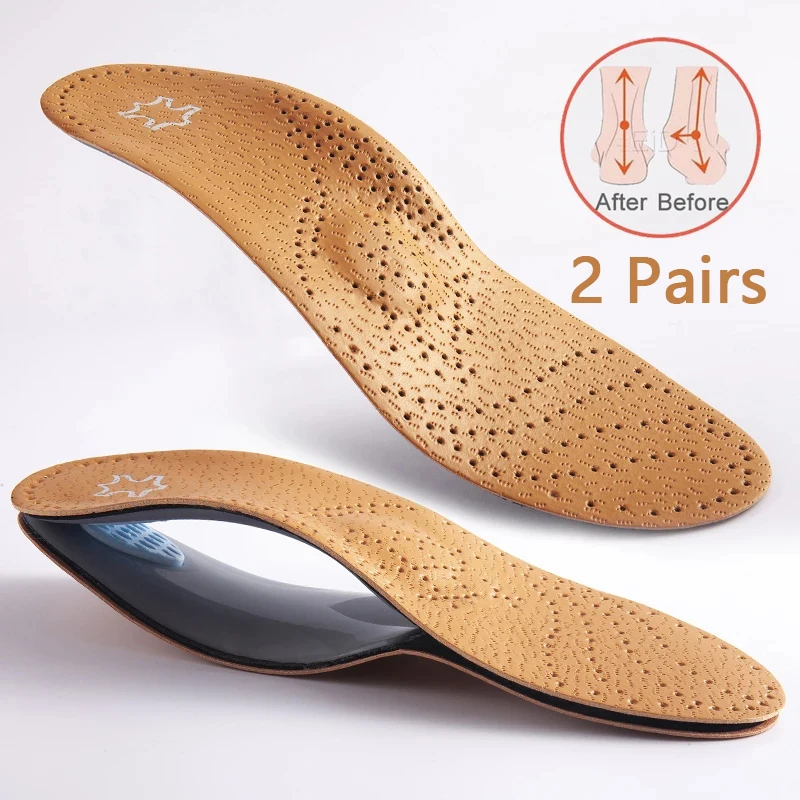 The Sneaker Care - 2 Pary Unisex Skórzane Wkładki Ortopedyczne