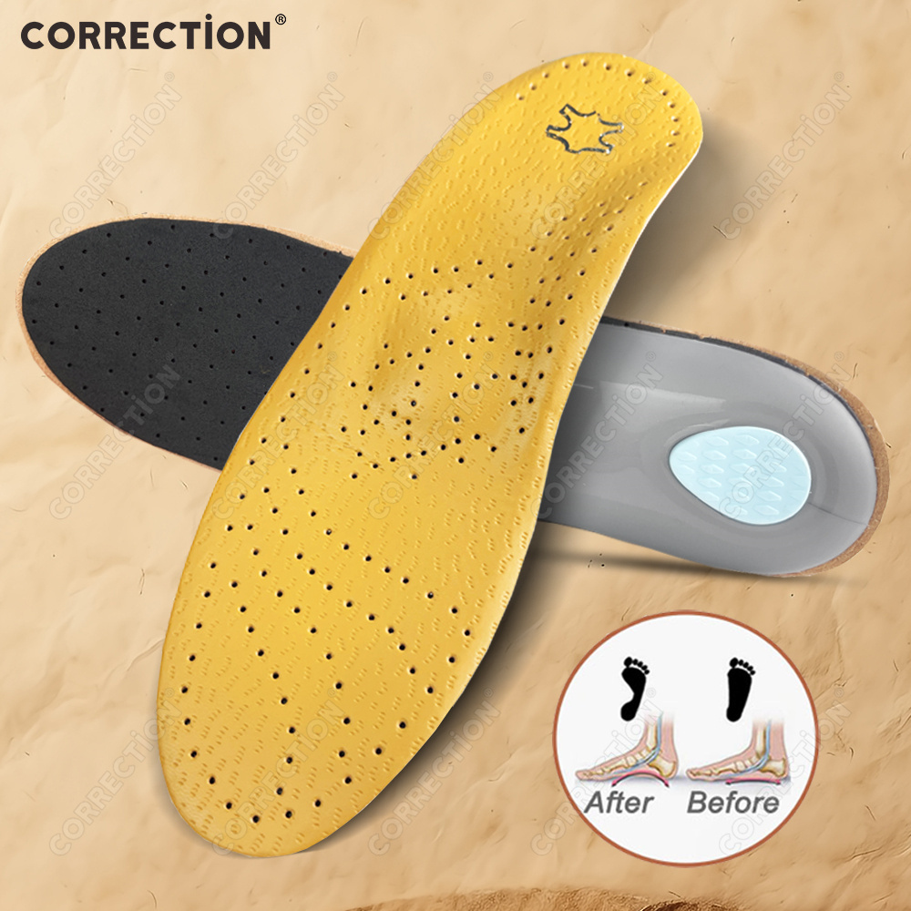 Sneaker Care Products - Skórzane wkładki ortopedyczne z podparciem łuku