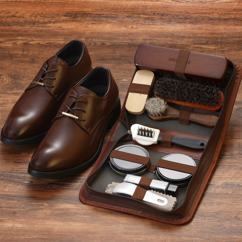 Sneaker Care Products - Zestaw szczotek do butów HorseHair Pielęgnacja