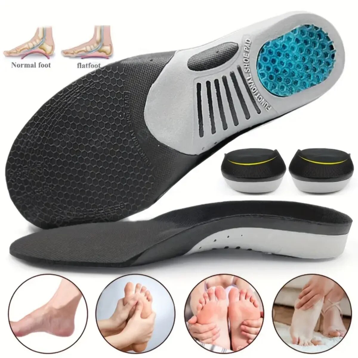 The Sneaker Care - 1 para wkładek ortopedycznych ortezy płaskostopie