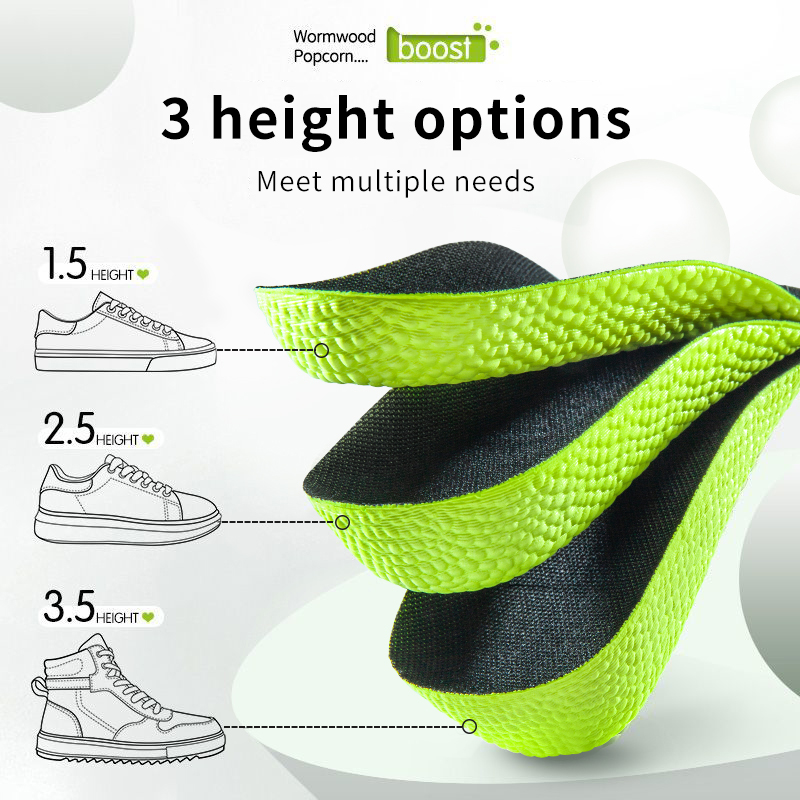 The Sneaker Care - Wkładki z pianki memory foam podwyższające