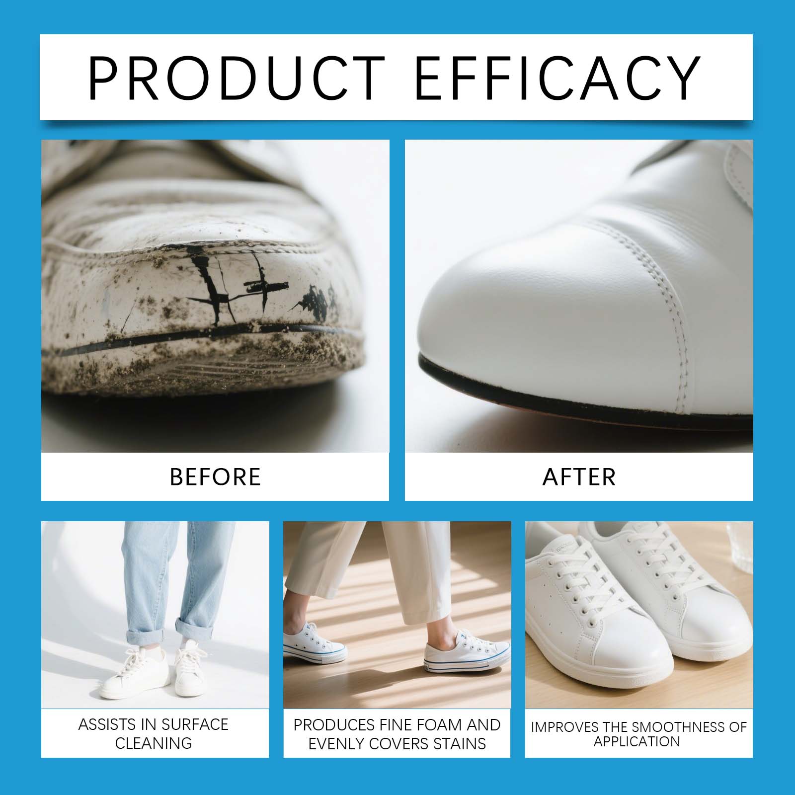 Krem do czyszczenia białych bu – Sneaker Care Products recenzja i cena